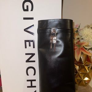 Slip-on boots in grained calfskin leather.